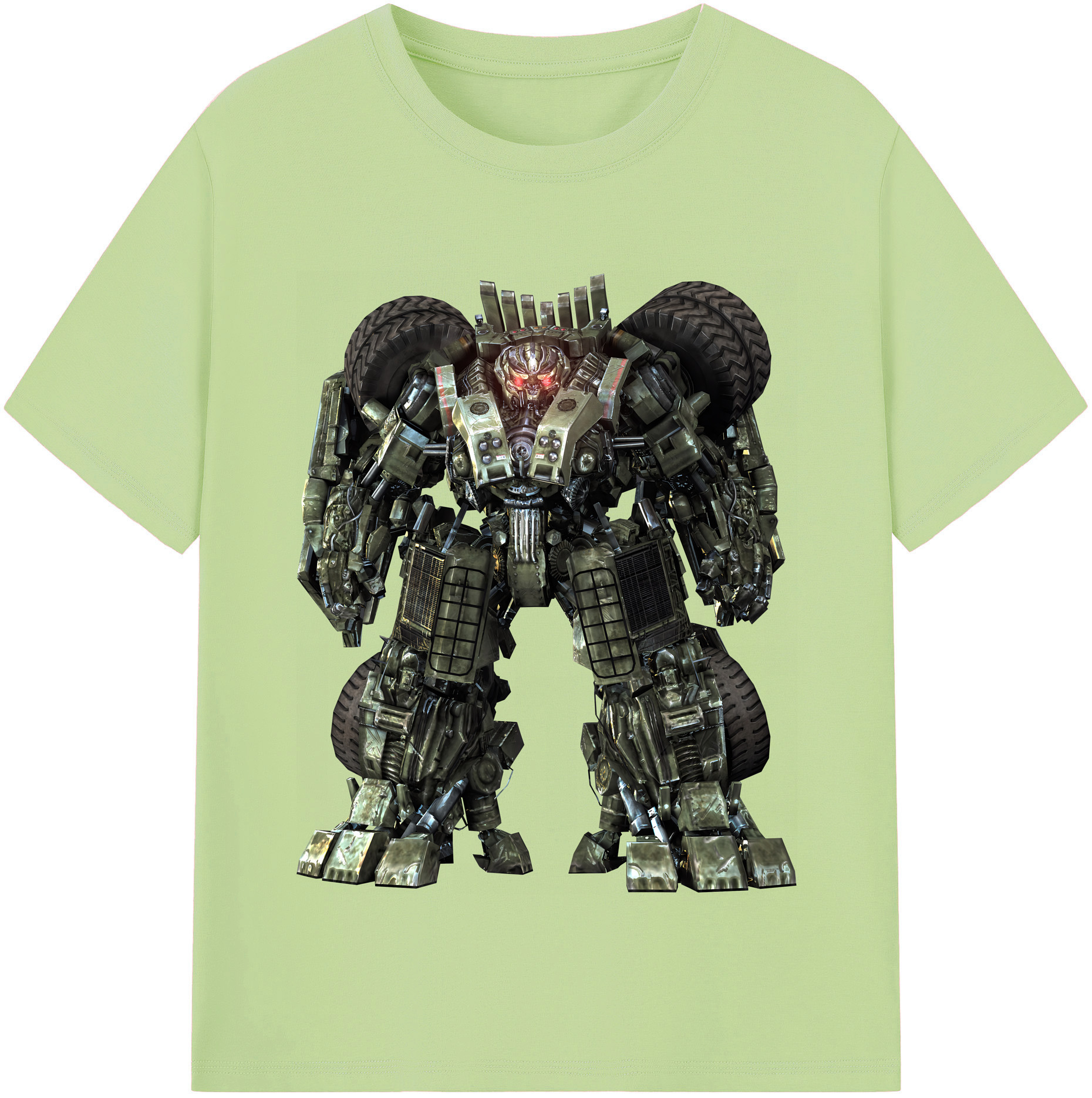 （画像用） Transformers トランスフォーマー 綿100％半袖Tシャツ（フロントプリント）